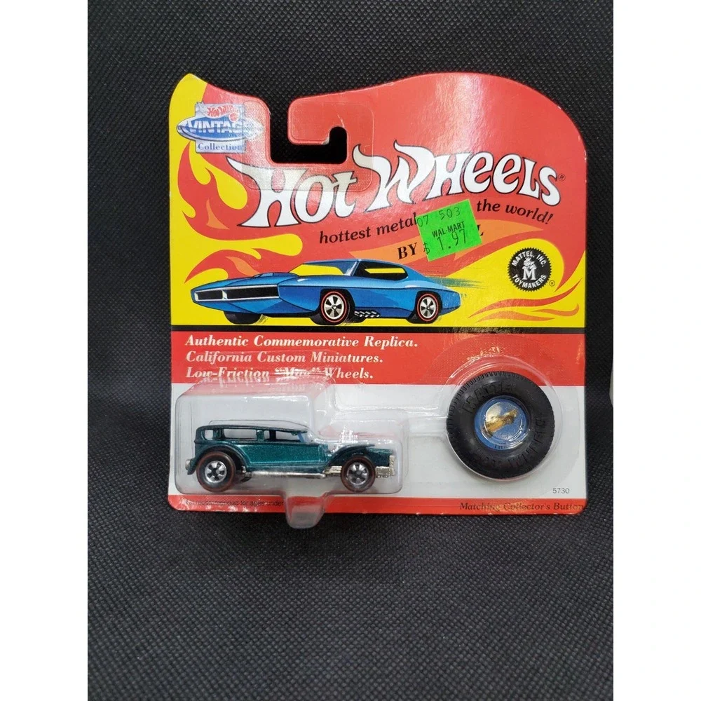 1993 Hot Wheels Vintage Collection With Button The Demon  #5730 NIB